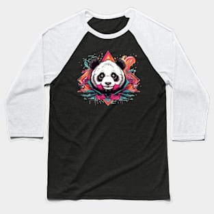 Cute Panda Baseball T-Shirt